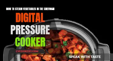 Steaming Veggies: Chefman Digital Pressure Cooker Masterclass