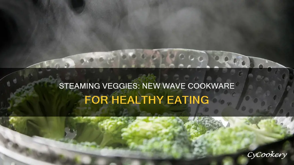 how to steam vegetables in the new wave cook wear