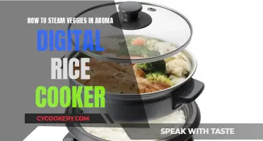 Steaming Veggies: Using Your Aroma Rice Cooker