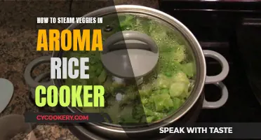 Steaming Veggies: Using Your Aroma Rice Cooker