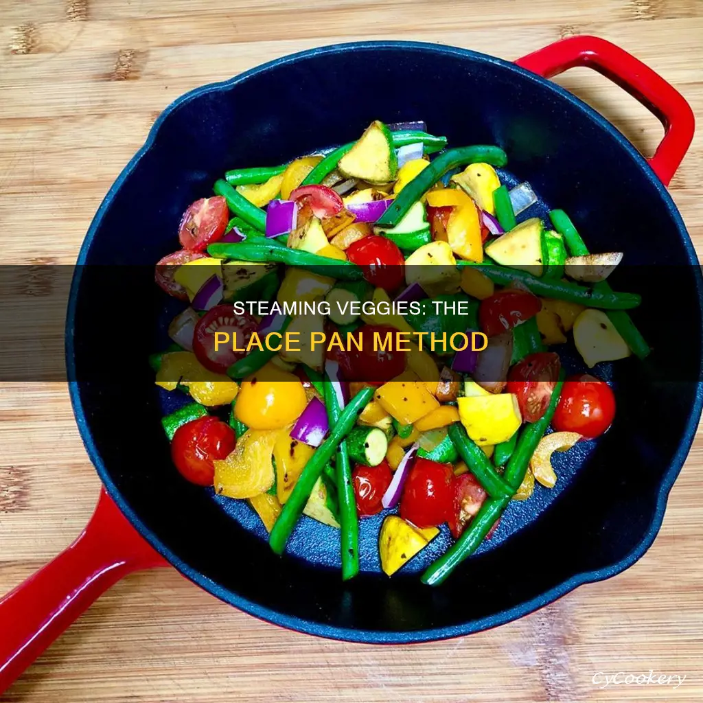 how to steam veggies in our place pan