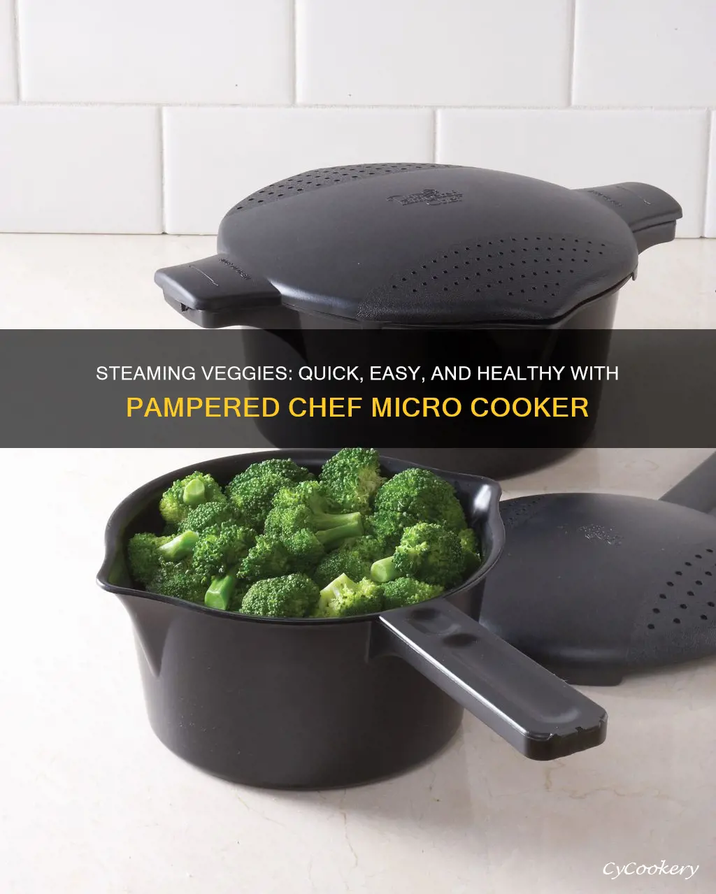 how to steam veggies in pampered chef micro cooker