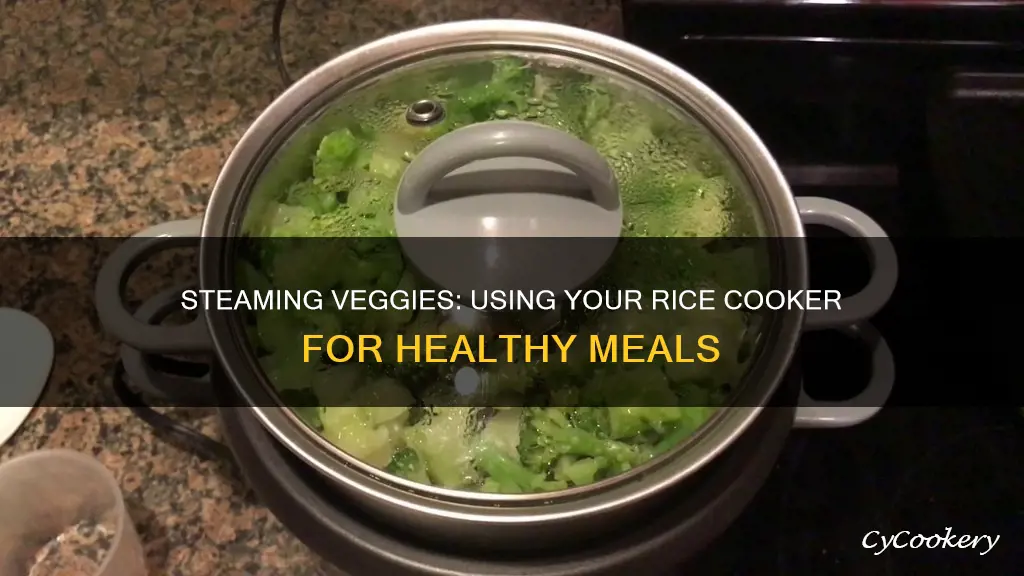 how to steam vegies in a rice cooker