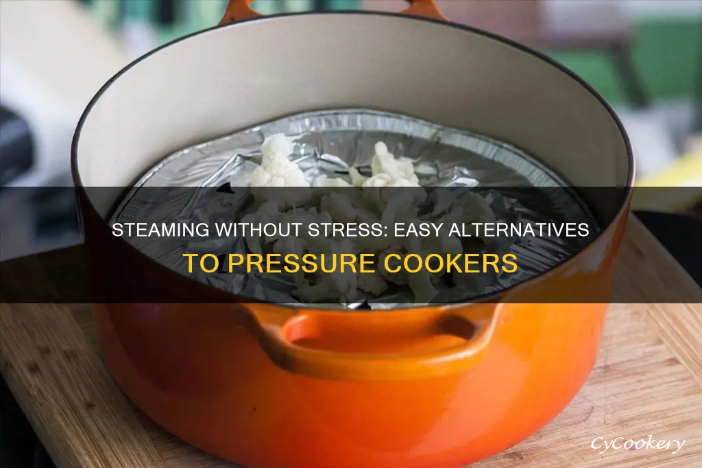 how to steam without pressure cooker