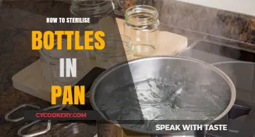 Sterilizing Baby Bottles: A Quick Guide to Using a Pan
