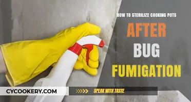 Sterilizing Your Cooking Pots: Post-Fumigation Steps to Take