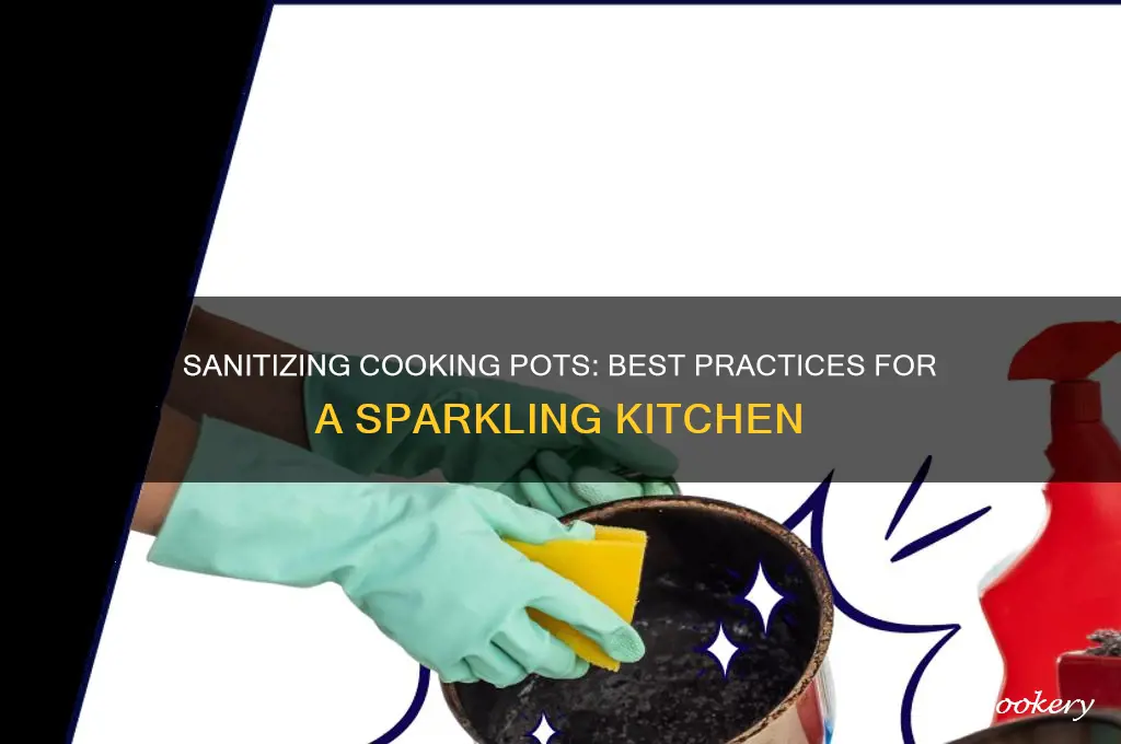 how to sterilize cooking pots