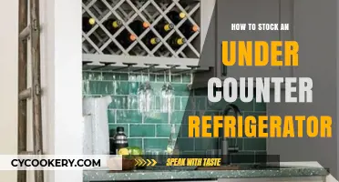Efficiently Stocking Your Under Counter Refrigerator: Tips for Optimal Organization