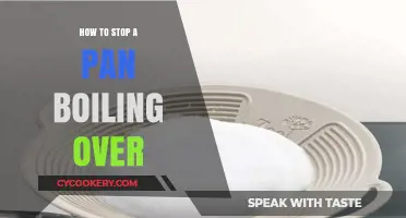 Stopping a Boiling Pan: Simple Tricks to Prevent Overflow