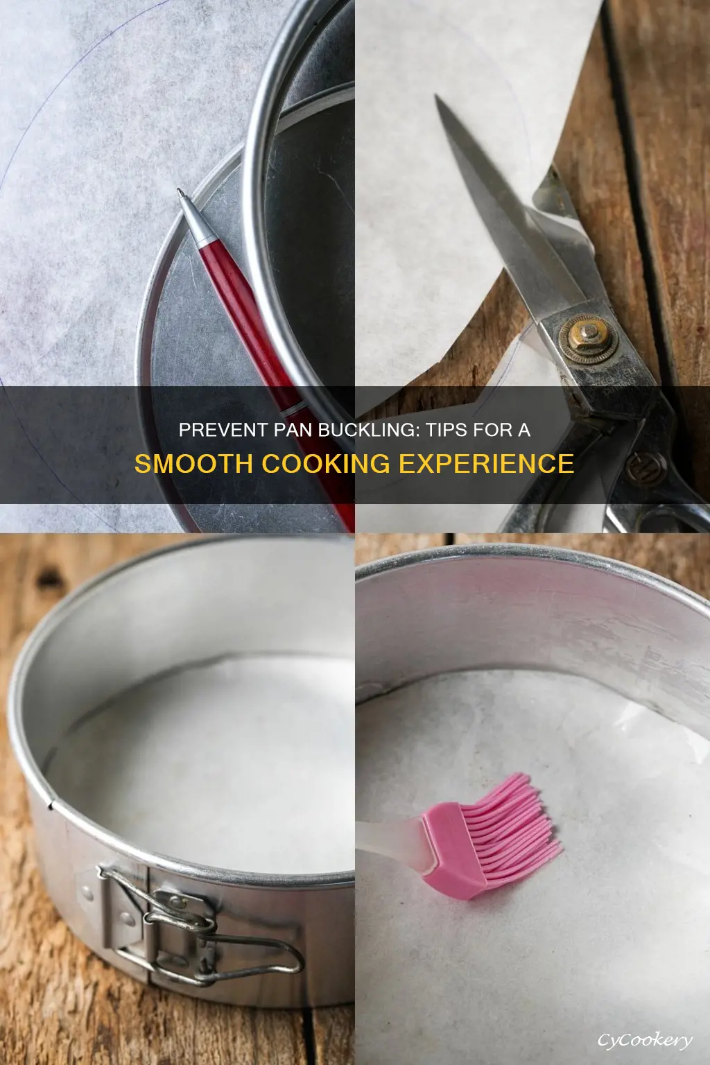 how to stop a pan from bucking