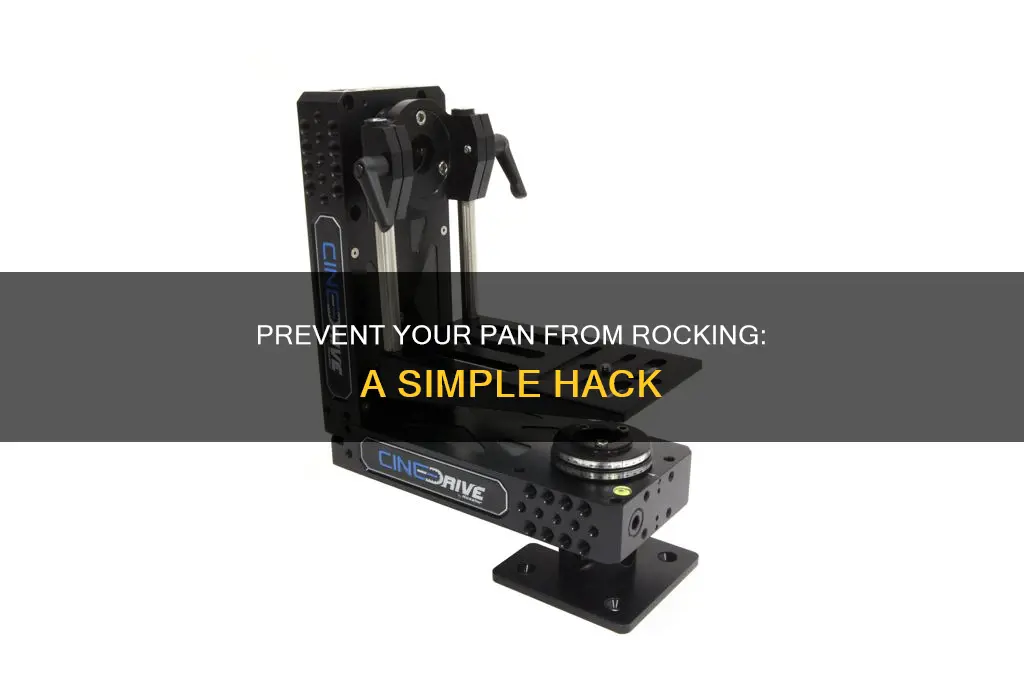 how to stop a pan from rocking when boiling