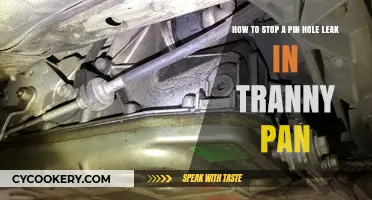 Patching Pinhole Leaks in Your Transmission Pan