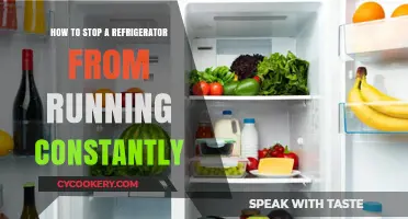Fix Your Fridge: Stop Constant Running with These Simple Steps