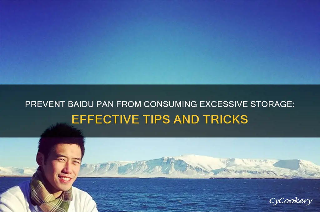 how to stop baidu pan using up