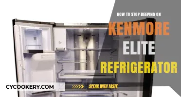 Silencing the Beeps: A Guide to Stopping Kenmore Elite Refrigerator Alarms