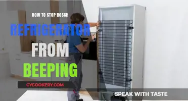 Silence Your Bosch Fridge: Quick Fixes to Stop Annoying Beeping