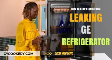 Troubleshooting Guide: Stop Your Keurig and GE Fridge from Leaking