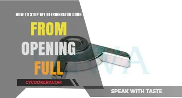 Easy Fixes to Prevent Your Refrigerator Door from Swinging Wide Open