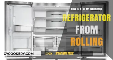 Prevent Your Whirlpool Fridge from Rolling: Easy Fixes