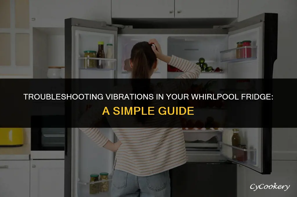 how to stop my whirlpool refrigerator from vibrating