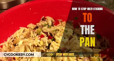 Preventing Orzo Sticking: Tips for Perfect Pasta