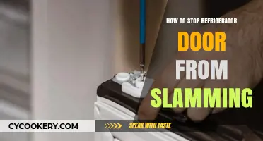 Prevent Slamming: Easy Fixes for Your Refrigerator Door
