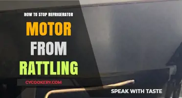 Silence Your Fridge: Quick Fixes to Stop Refrigerator Motor Rattling