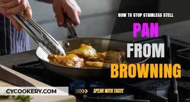 Avoid Browning: Clean Your Stainless Steel Pan