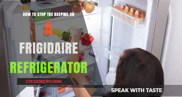 Silence Your Frigidaire Fridge: Quick Fix for Annoying Beeping Sounds