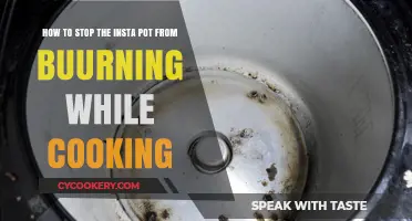 Avoid Burning Your Insta Pot: Tips and Tricks