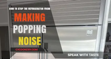 Silencing the Pops: A Guide to Quieting Your Refrigerator