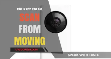 Fixing Wyze Pan Scan: Stop Unwanted Camera Movement
