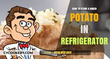 The Best Way to Store a Baked Potato in the Fridge