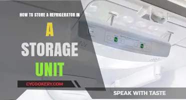 Efficiently Storing Your Refrigerator in a Storage Unit: A Guide
