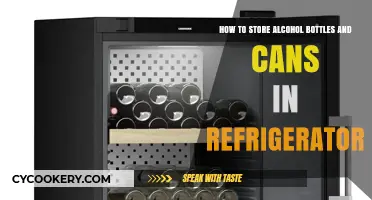 Chill Smart: Efficiently Storing Alcohol Bottles and Cans in Your Fridge