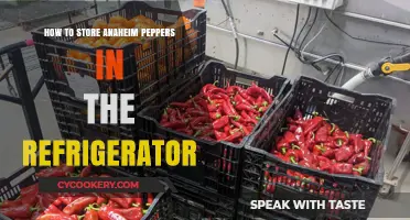 Anaheim Pepper Preservation: A Guide to Refrigerator Storage