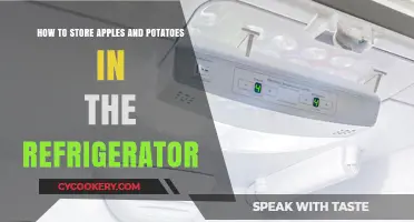 Freshness Preserved: Optimal Refrigerator Storage for Apples and Potatoes