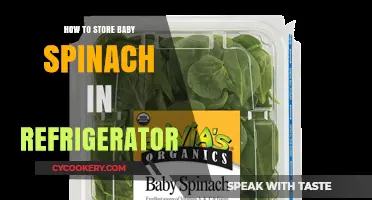Fresh & Crisp: Best Ways to Store Baby Spinach in Fridge