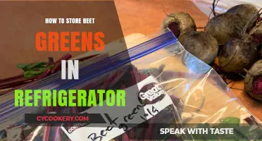 Fresh and Crisp: Easy Tips for Storing Beet Greens in Your Fridge