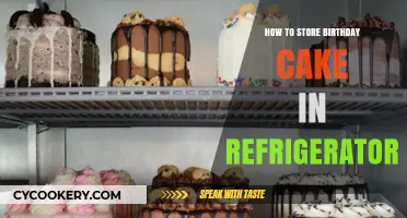 Properly Storing Birthday Cake in the Fridge: Tips and Tricks
