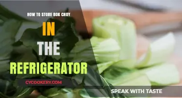 Properly Storing Bok Choy: Refrigeration Tips for Freshness and Crunch