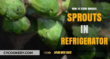 Fresh Longer: Easy Tips for Storing Brussels Sprouts in Your Fridge