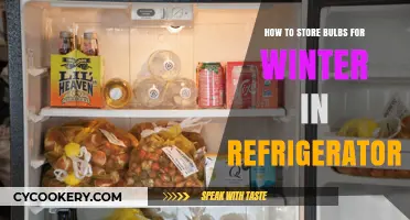 Chill Your Bulbs: A Winter Storage Guide for Your Refrigerator
