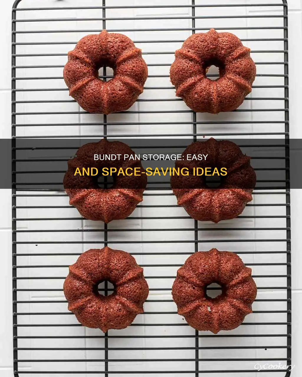 how to store bundt pans
