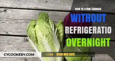 Storing Cabbage Overnight: Simple Tips Without Refrigeration for Freshness