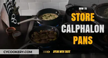 Storing Calphalon Pans: Tips for Stacking and Hanging
