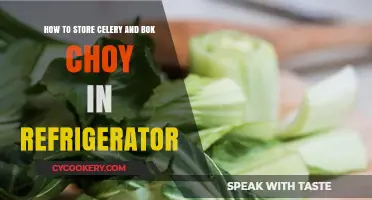Fresh and Crunchy: The Ultimate Guide to Storing Celery and Bok Choy