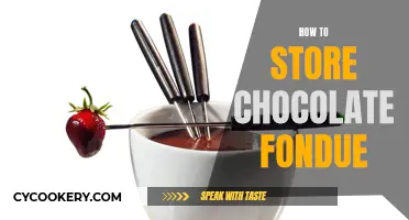 Storing Chocolate Fondue: Tips for Keeping It Fresh