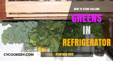 Fresh & Crisp: Easy Tips for Storing Collard Greens in Your Fridge
