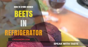 Storing Cooked Beets: Easy Refrigeration Tips for Freshness and Flavor